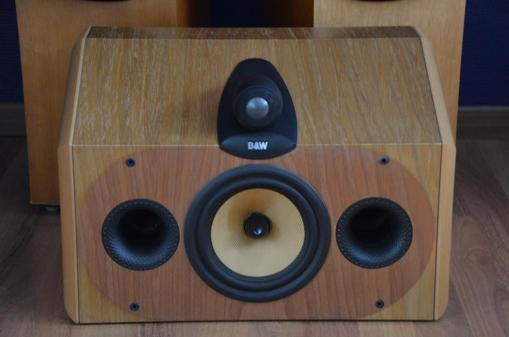 B&W CDM CNT(center speaker) Cherrywood, TV, Hi-fi & Vidéo, Enceintes, Enlèvement, Comme neuf, Haut-parleur central, Bowers & Wilkins (B&W)