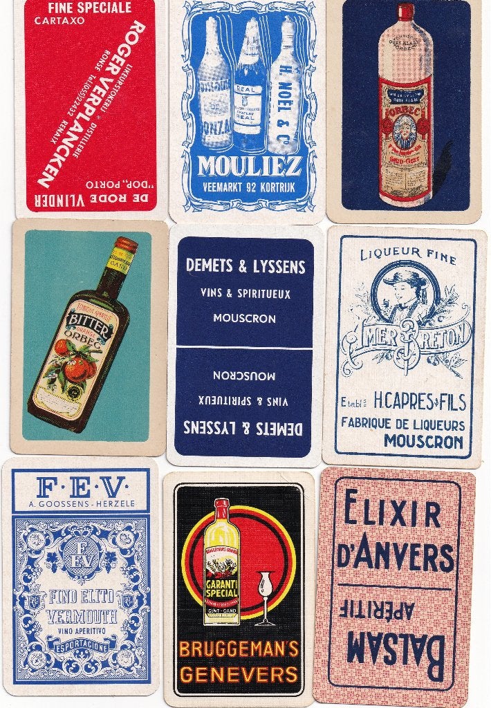 36 S K LIKEUREN ALLERLEI VERSCHILLEND, Verzamelen, Ophalen of Verzenden, Nieuw, Speelkaart(en)
