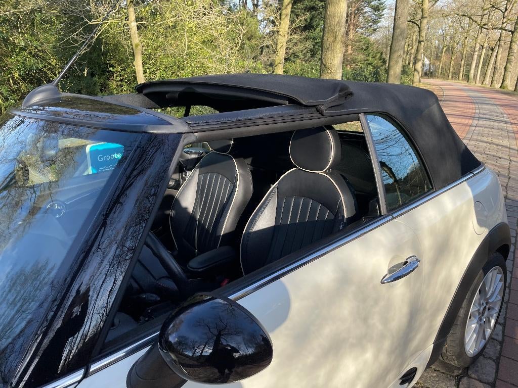 MINI COOPER S CABRIO JOHN COOPER WORKS bj 2014 orig. 39228km, Auto's, Voorwielaandrijving, 4 cilinders, Cabriolet, 1600 cc