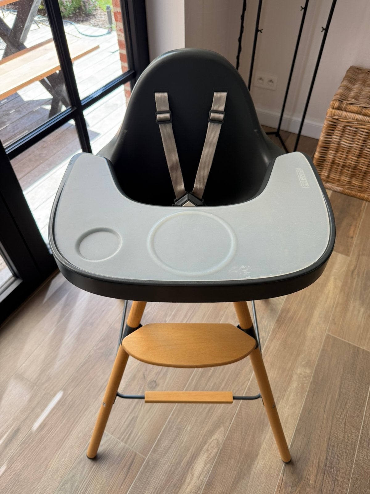 Childhome Eetstoel Evolu 2 + accecoires, Enlèvement, Comme neuf