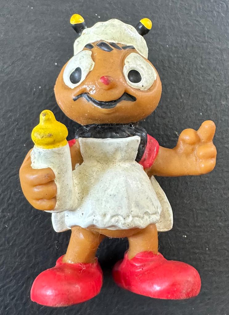 Vintage pvc figuur Maya de bij Bully, Verzamelen, Ophalen of Verzenden, Overige figuren, Gebruikt, Beeldje of Figuurtje