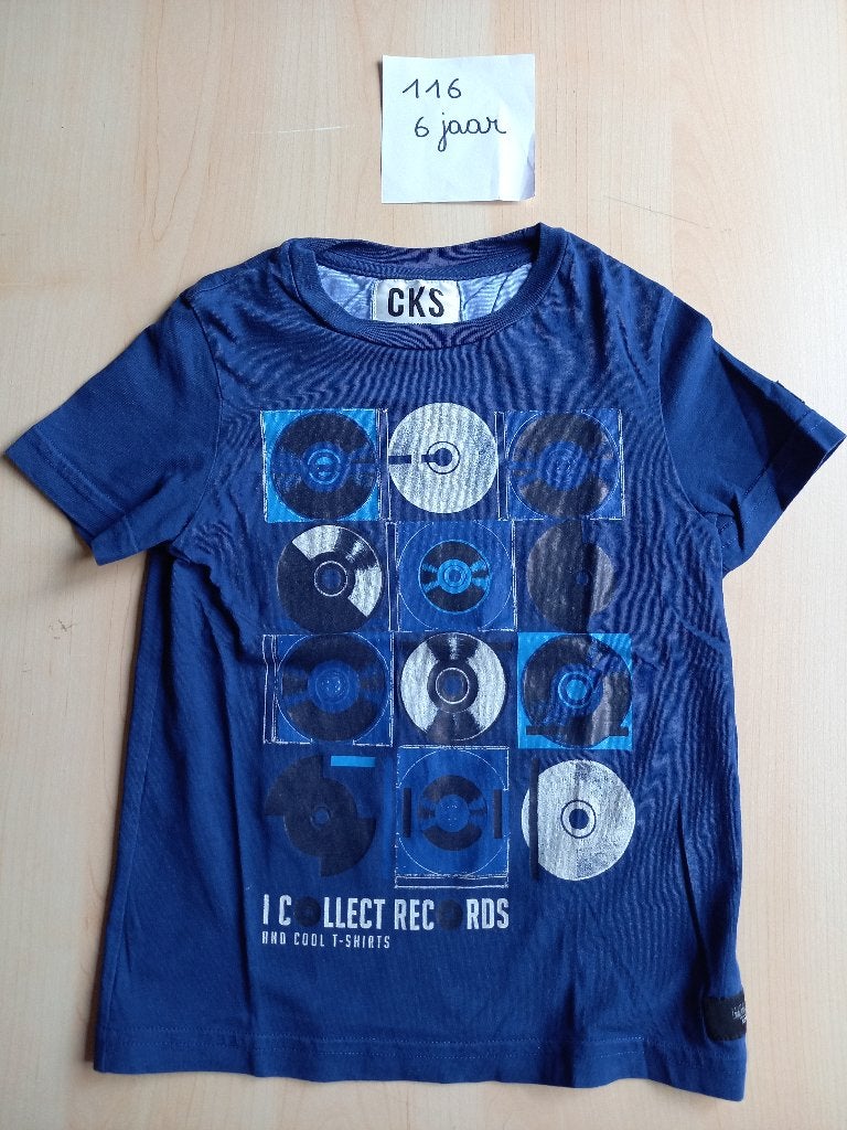 Nieuwstaat pakket t-shirts merkkleding maat 116 jongen, Ophalen of Verzenden, Zo goed als nieuw, Someone, Shirt of Longsleeve