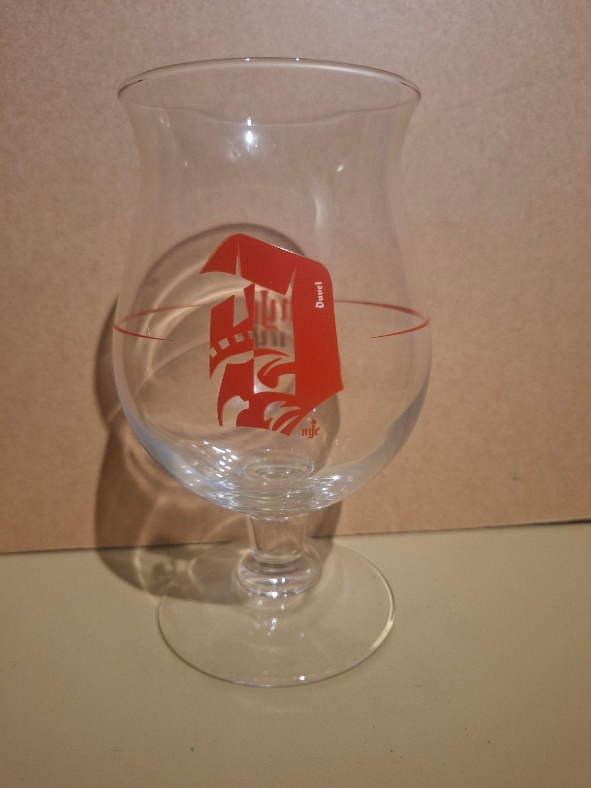 Duvel glas new york, Verzamelen, Ophalen of Verzenden, Duvel