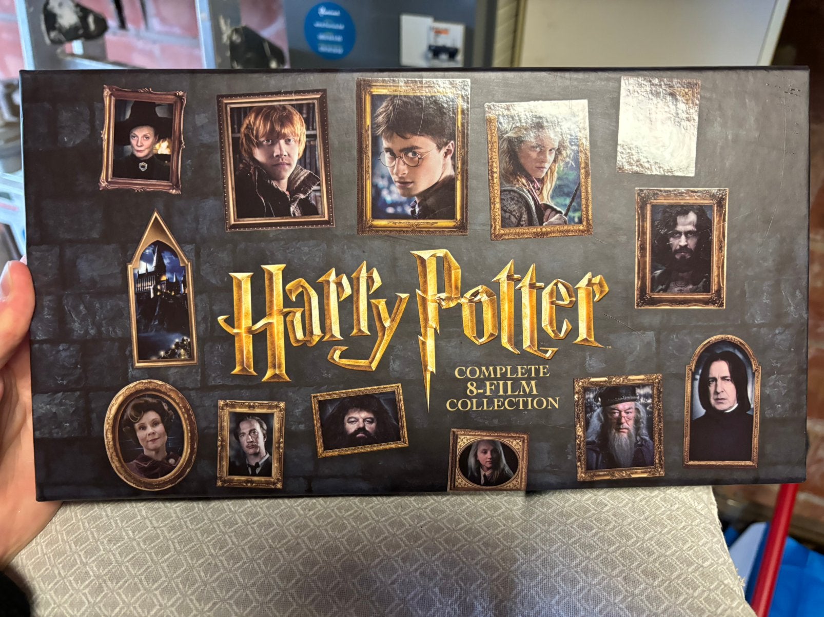 DVD-box Harry Potter, Ophalen, Zo goed als nieuw