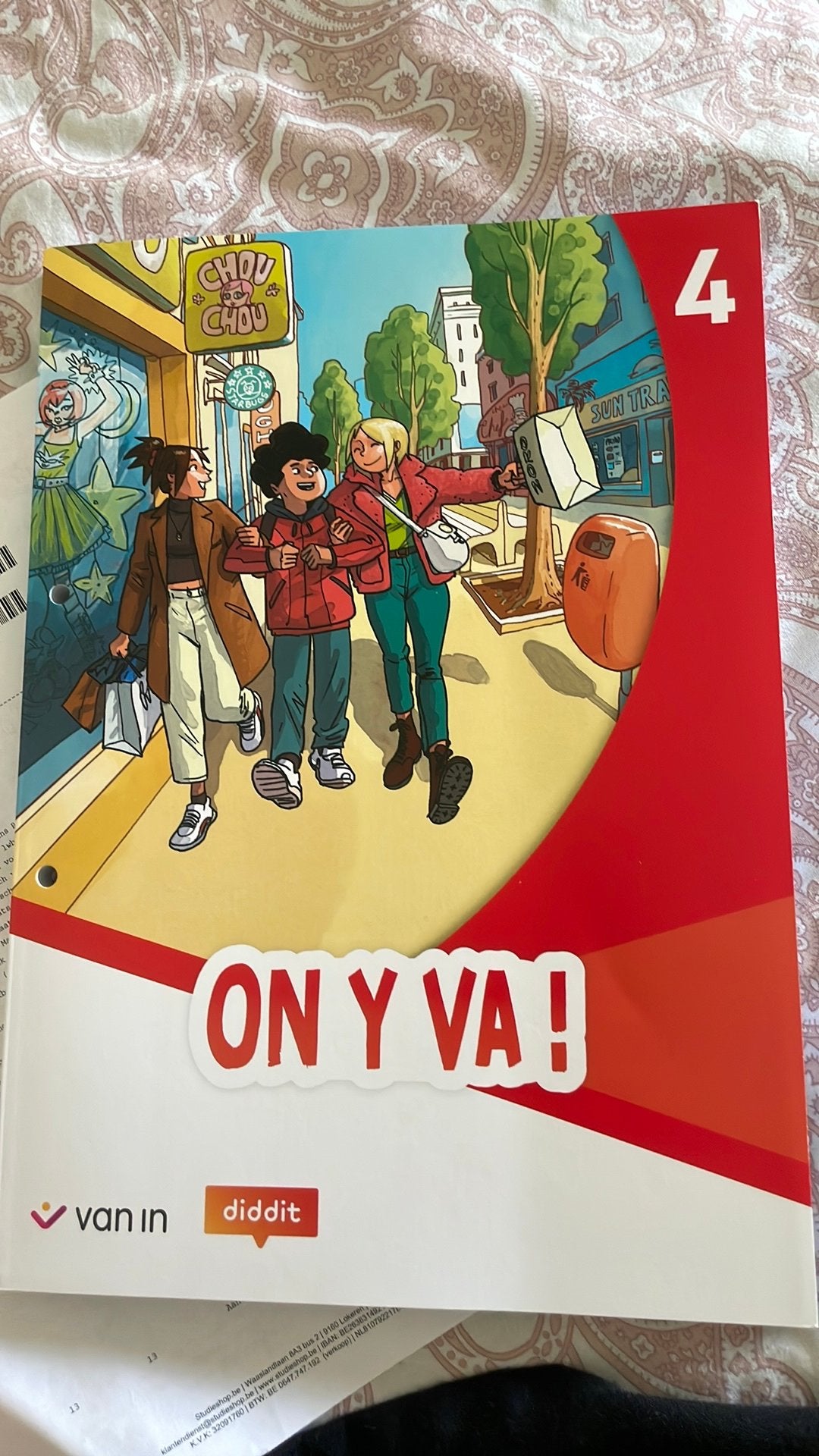 On y va ! 4 - leerwerkboek, Boeken, Ophalen of Verzenden, Nederlands