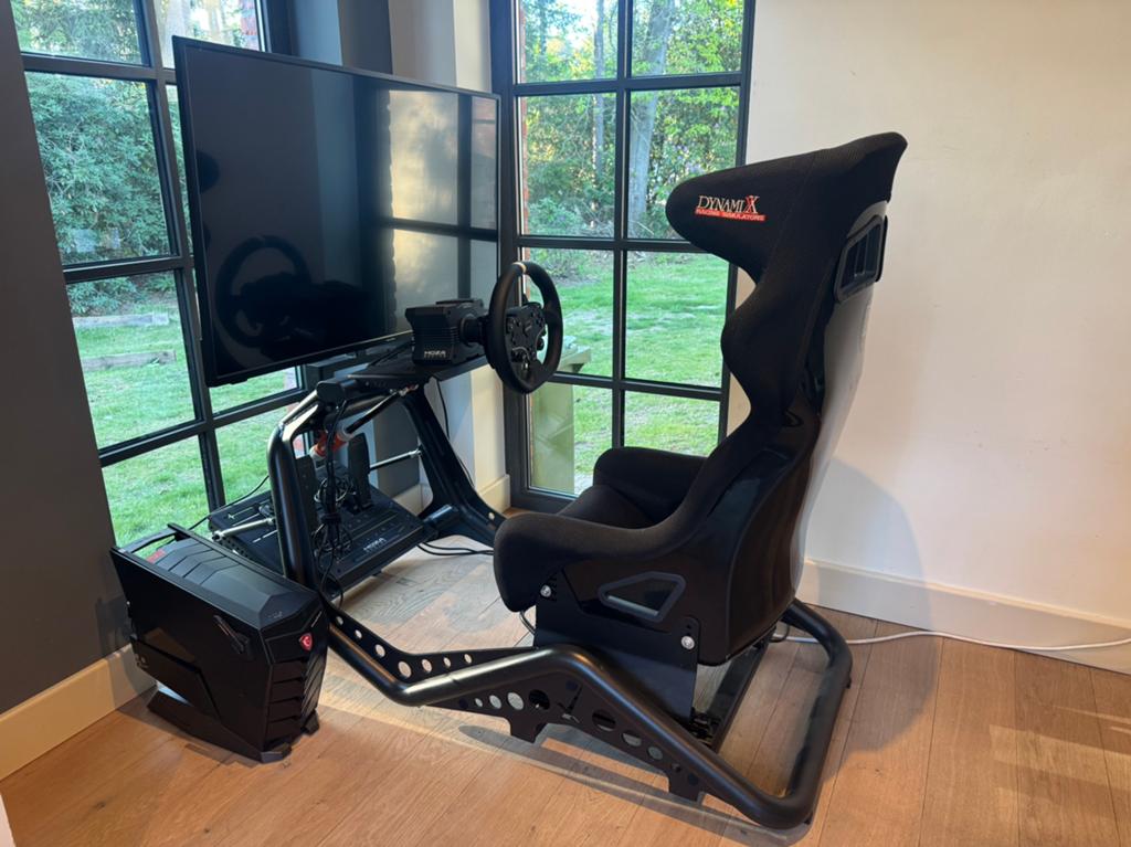 Race simulator, Ophalen, Zo goed als nieuw