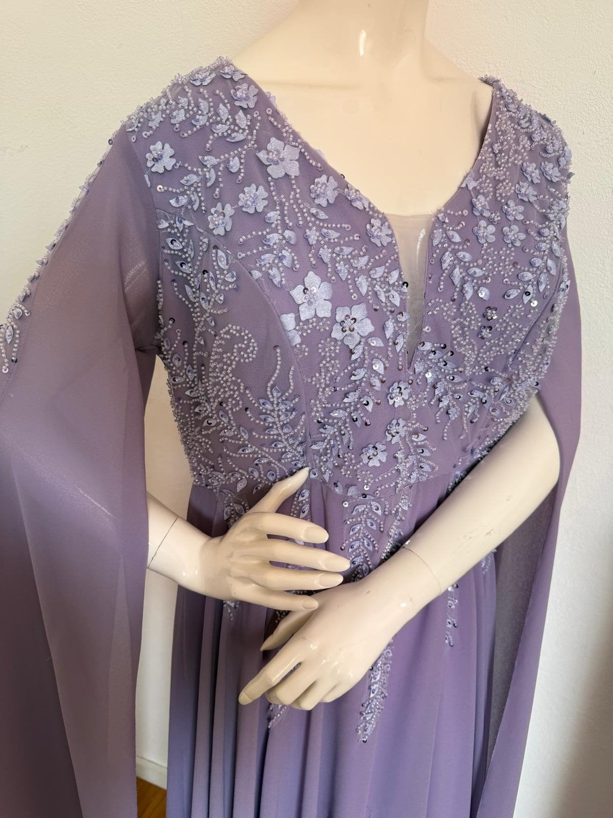 robe de soirée, Robe de cocktail, Enlèvement, Violet, Taille 42/44 (L)