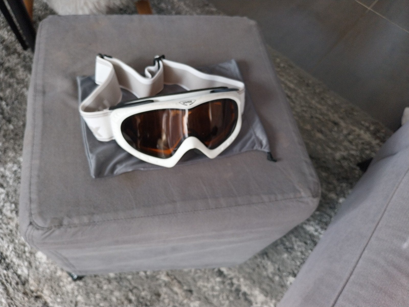 lunettes de ski uvex, Sports & Fitness, Enlèvement, Utilisé, Vêtements, Autres marques