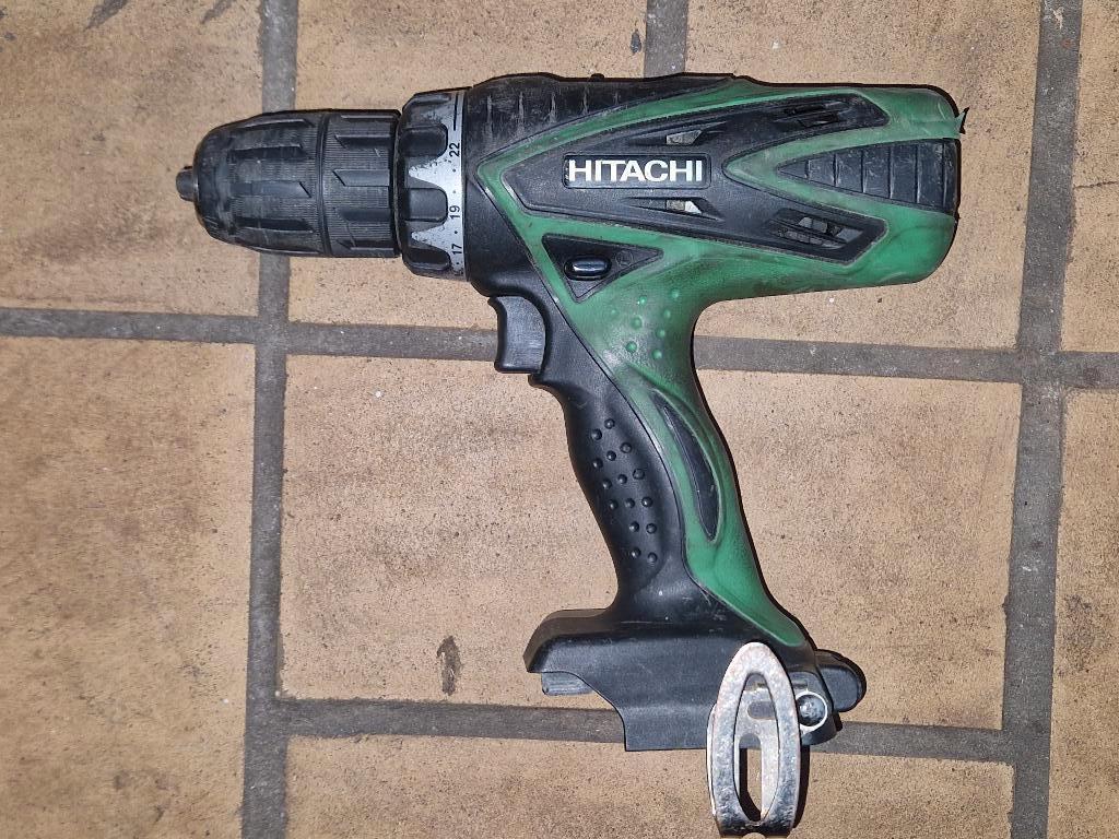 HITACHI DS 18DSFL Boor en Schroefmachine, Doe-het-zelf en Bouw, Ophalen, Gebruikt, 600 watt of meer, Boormachine