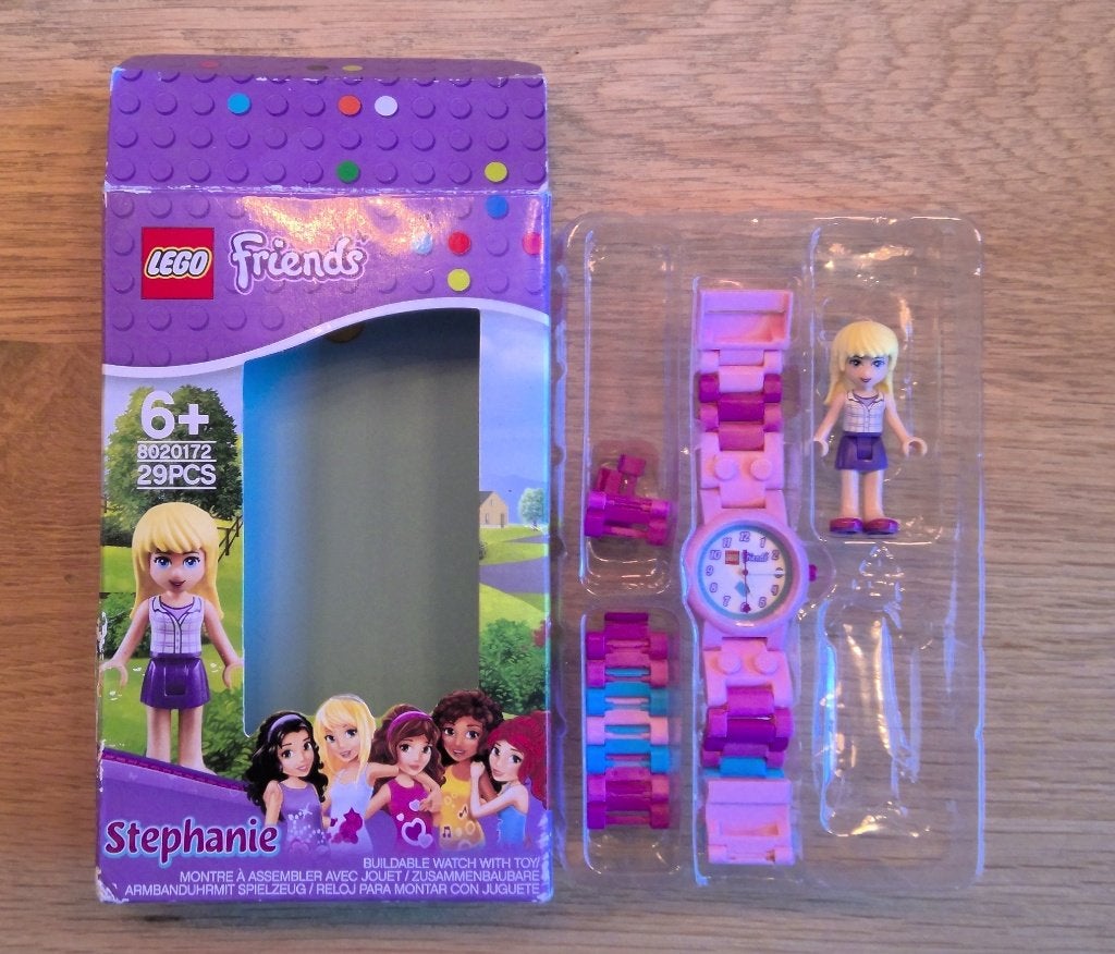 Lego Friends aanpasbare polshorloge - set 8020172, Lego, Compleet, Friends, Ophalen of Verzenden