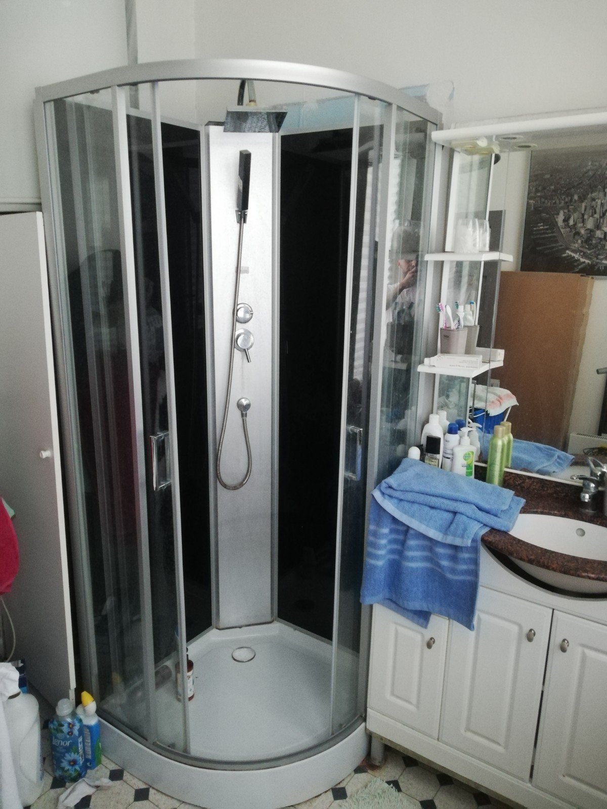Aurlane douchecabine als nieuw, Huis en Inrichting, Badkamer | Complete badkamers