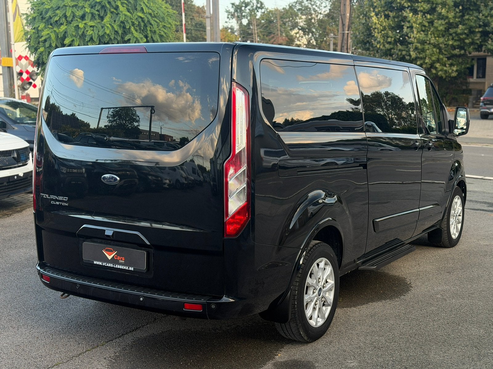 Ford transit custom titanium 8pl automaat navi airco+ gar., Auto's, Automaat, Euro 6, Bedrijf, Diesel