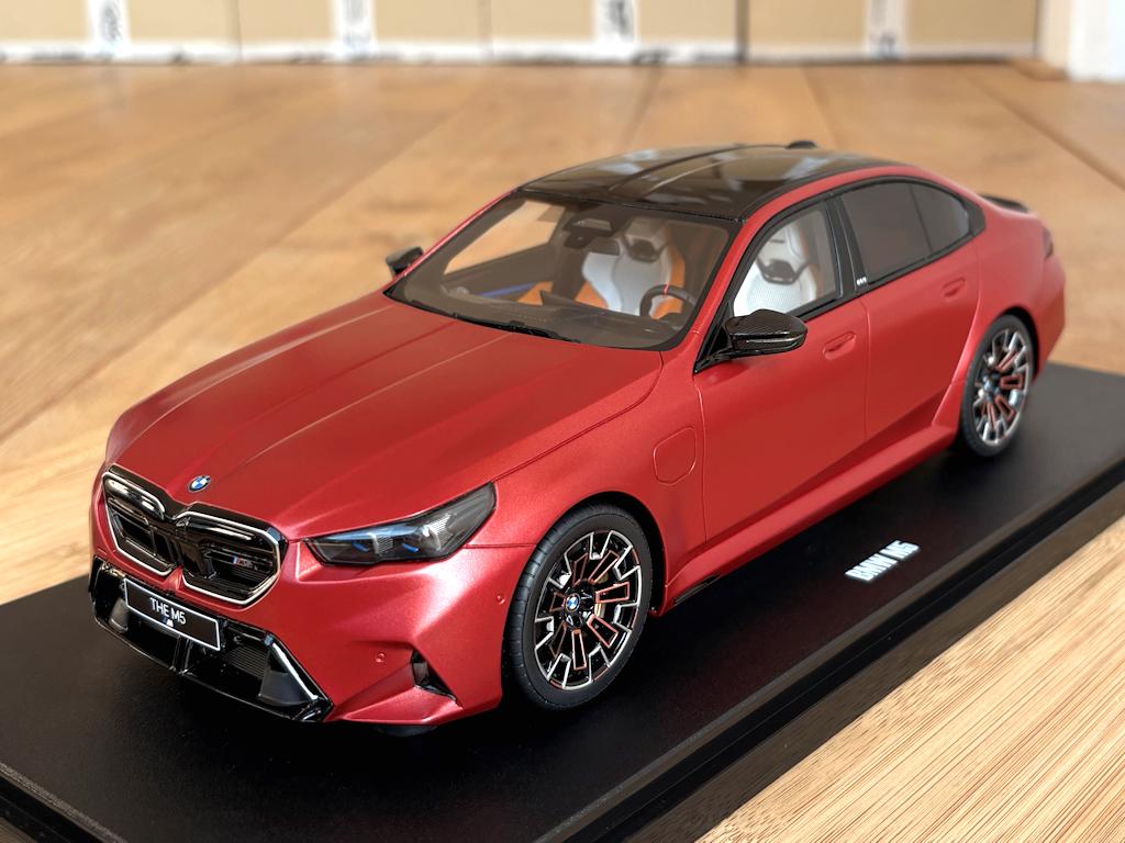 BMW M5 G90 Sedan oranje 1:18 GT Spirit GT966 nieuw in doos, Ophalen of Verzenden, Nieuw, Auto, Overige merken