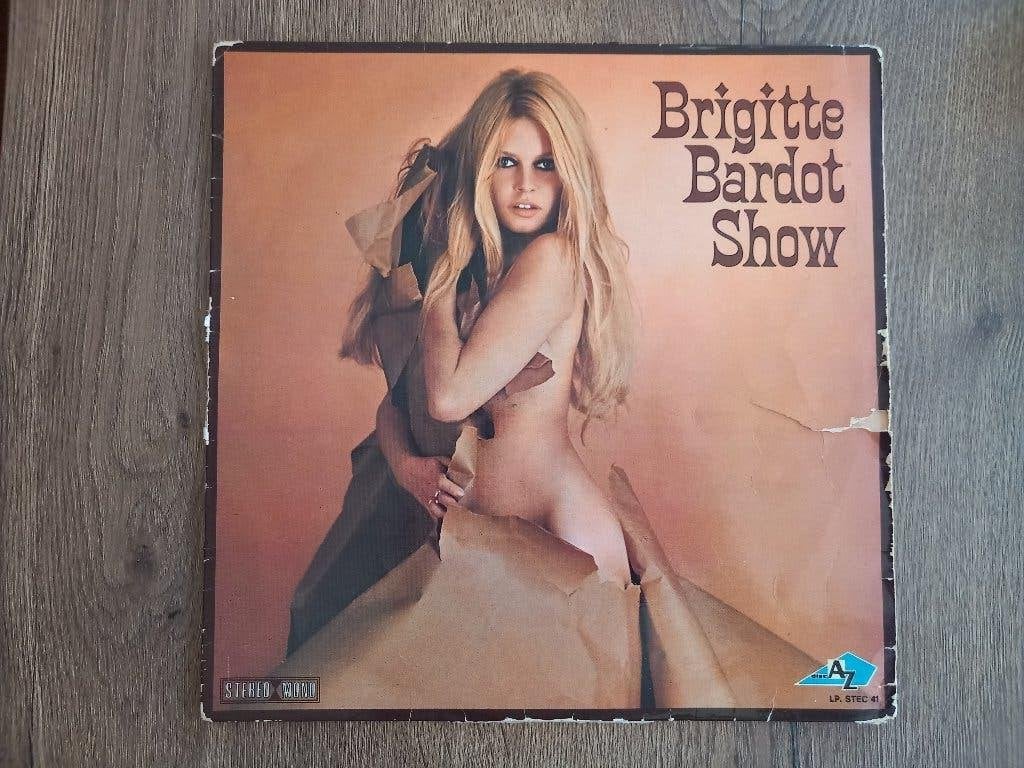 Vinyl LP Brigitte Bardot Show Chanson Pop Frankrijk, Ophalen of Verzenden, 12 inch, Pop, LP