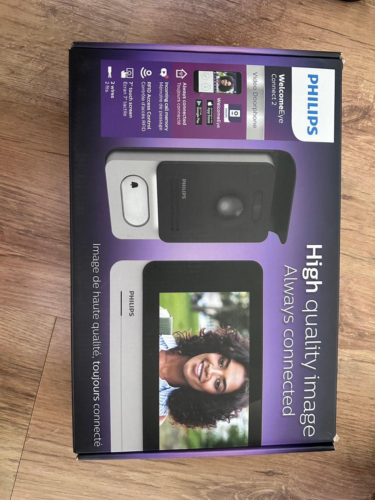 Deurbel Philips WelcomeEye connect 2, Huis en Inrichting, Ophalen, Nieuw