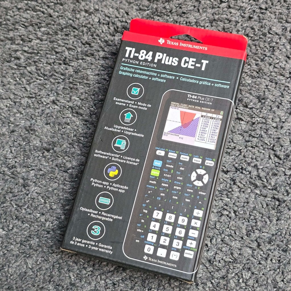 TI-84 Plus CE-T Python Edition - NIEUW, Ophalen of Verzenden, Grafische rekenmachine, Nieuw