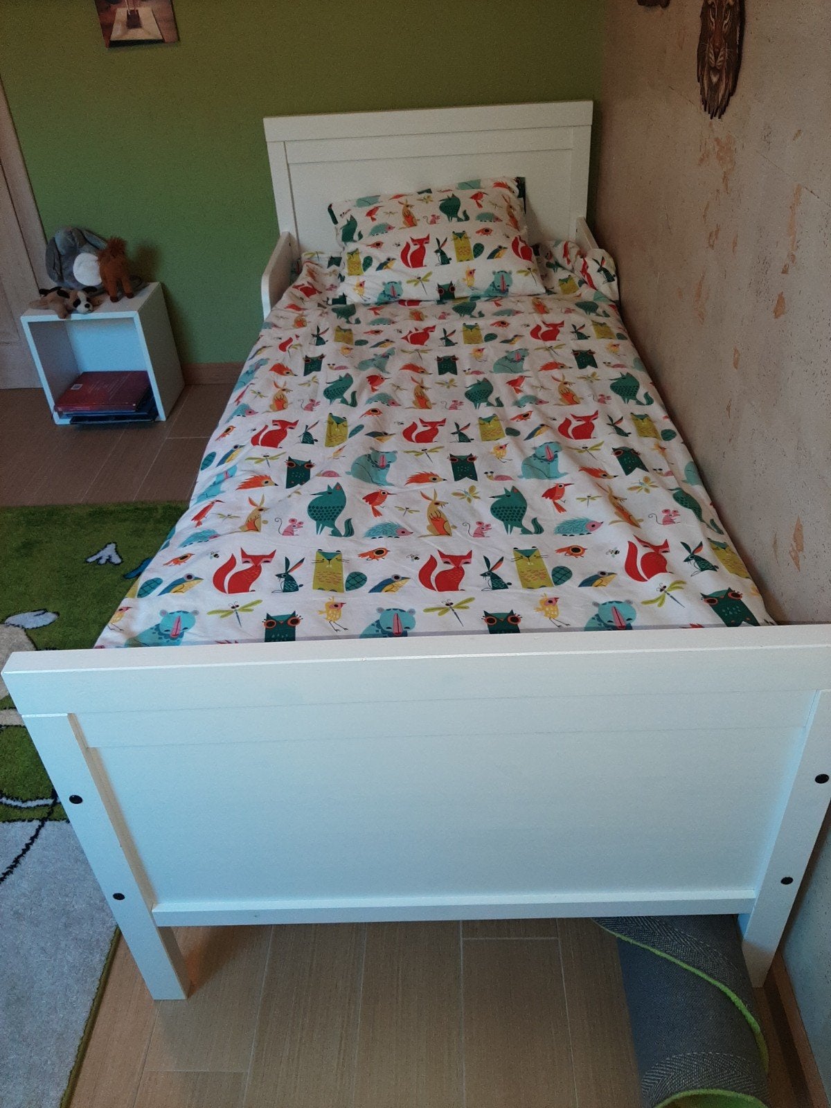 sundvik/luroy meegroeibed IKEA, Ophalen, Zo goed als nieuw, Lattenbodem