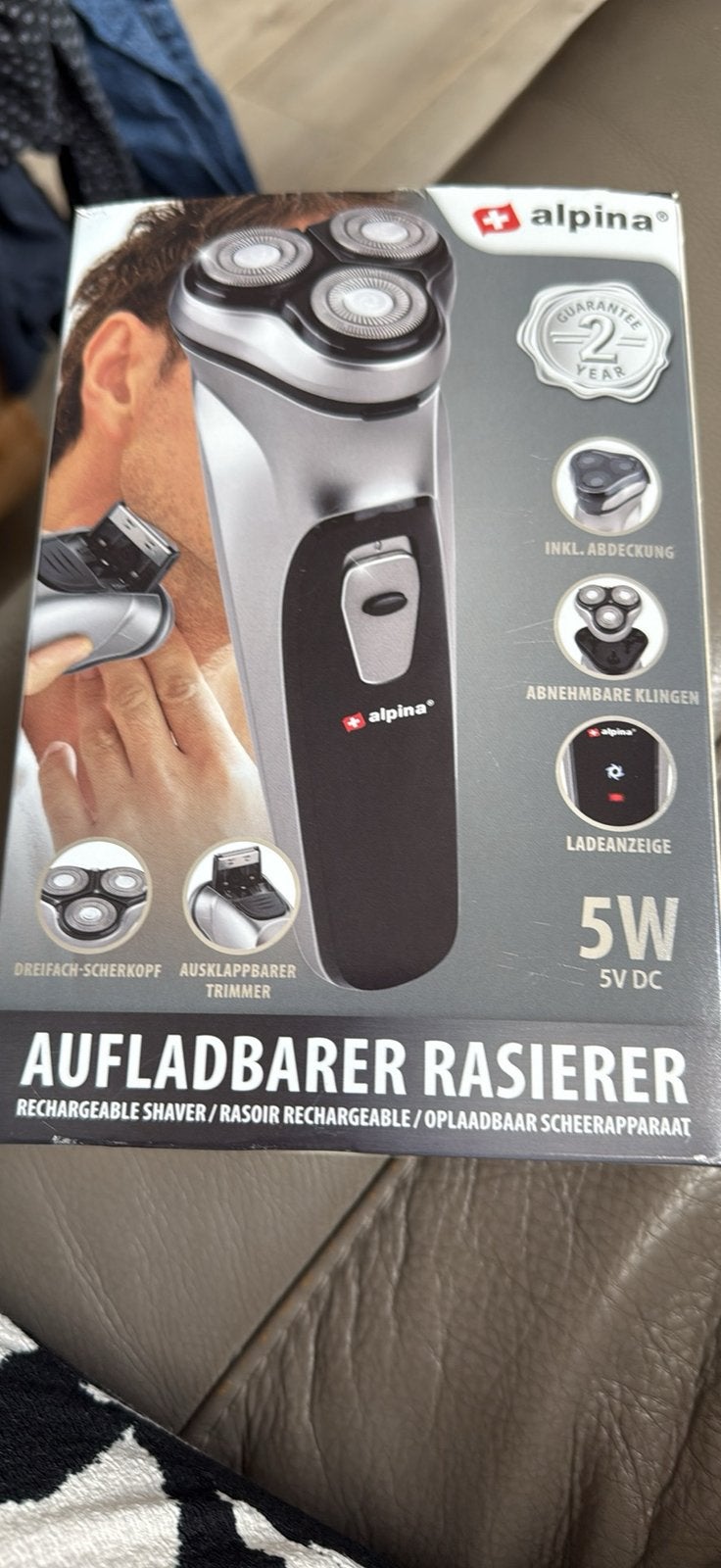 Rasoir rechargeable, Enlèvement, Neuf