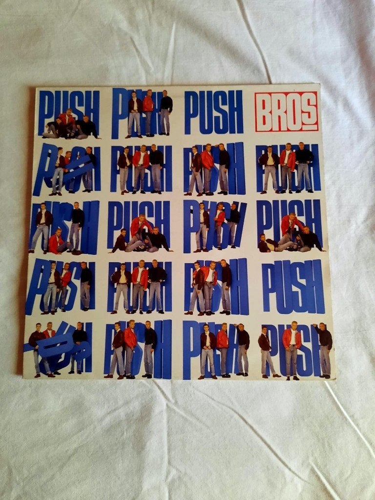 Bros - Push, Ophalen, LP, Gebruikt, Pop