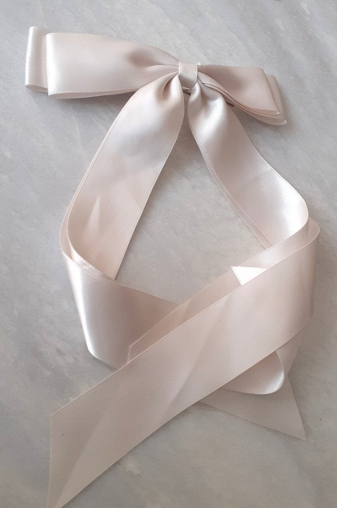haarspeld coquette crème witte strik, Handtassen en Accessoires, Uiterlijk | Haarverzorging, Ophalen of Verzenden, Nieuw, Haarspeld