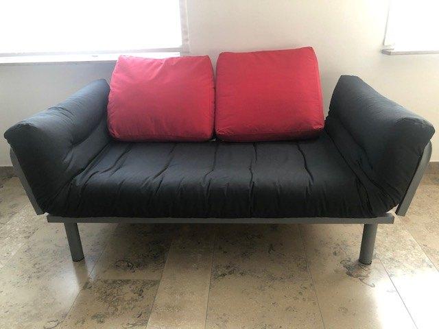 slaapbank, 90 cm, Enlèvement, 200 cm, Rouge