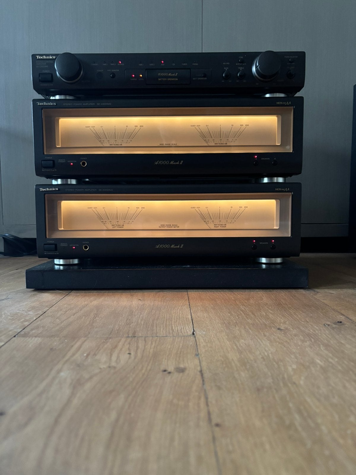 1x TECHNICS SUC1000mk2 &    2x SEA1000mk2, Audio, Tv en Foto, Ophalen of Verzenden, Zo goed als nieuw