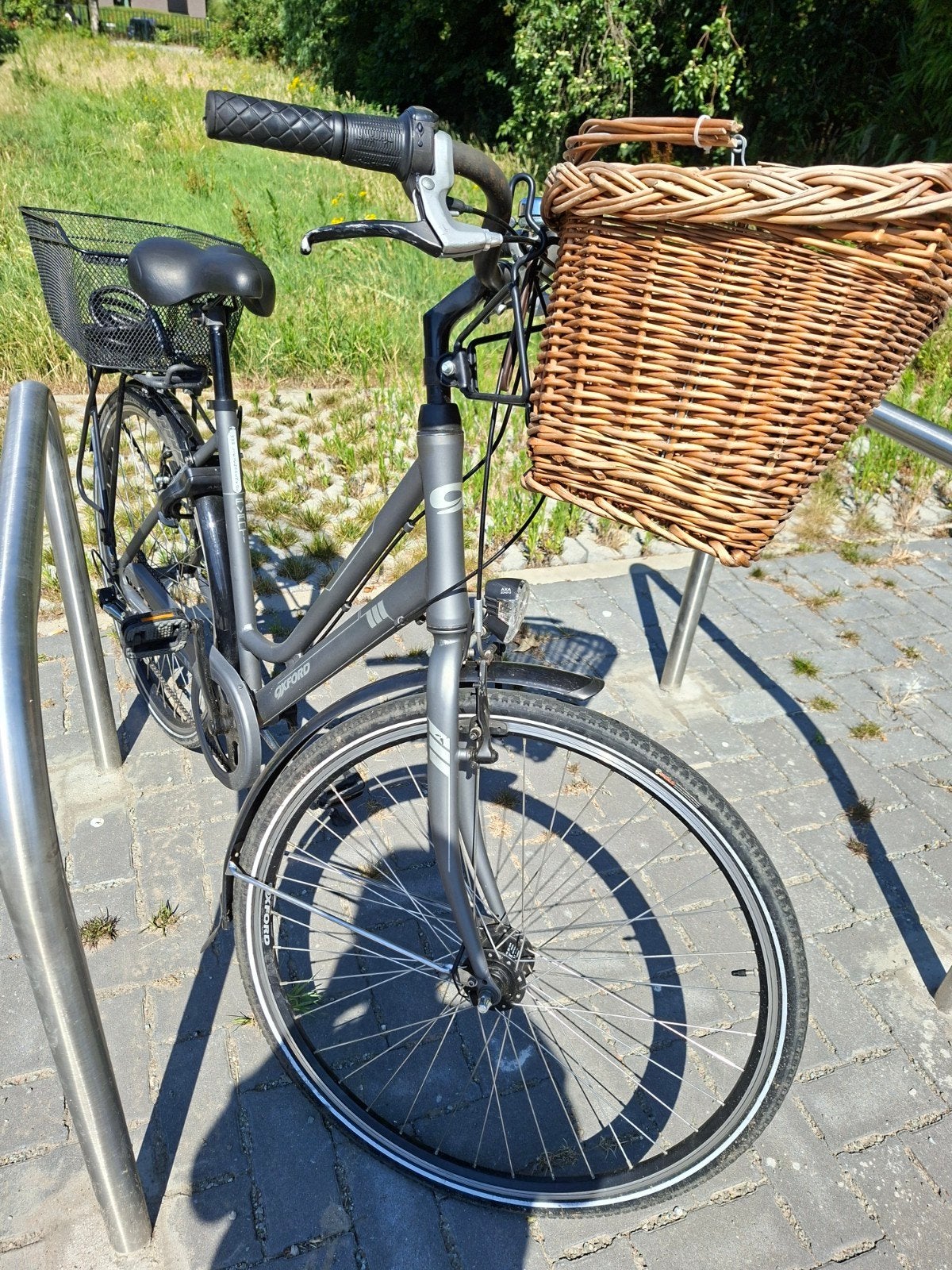 Damesfiets, Ophalen