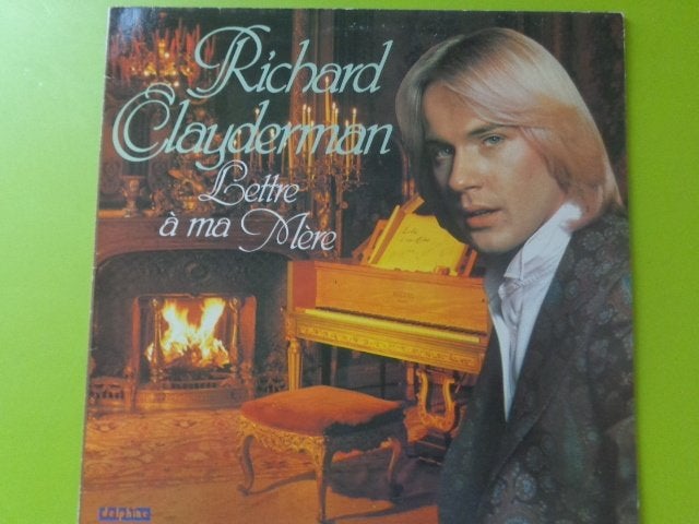 Disque vinyle LP33 RICHARD CLAYDERMAN- Lettre à ma mère, CD & DVD, 12 pouces, Enlèvement ou Envoi, Pochette photo, Autres compositeurs