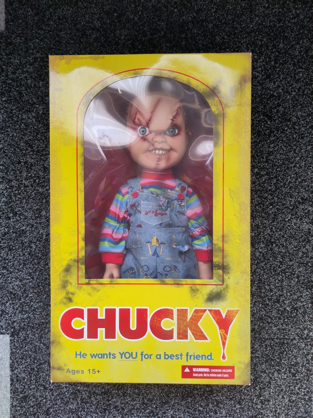 Chucky pop, Verzamelen, Ophalen, Nieuw, Pop, Levensecht of Reborn