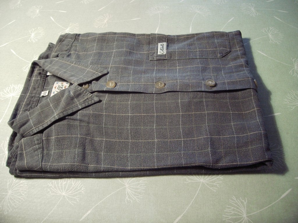 Warme flanel katoenen heren hemden maat M., Ophalen, Andere, Meerkleurig, Halswijdte 39/40 (M)