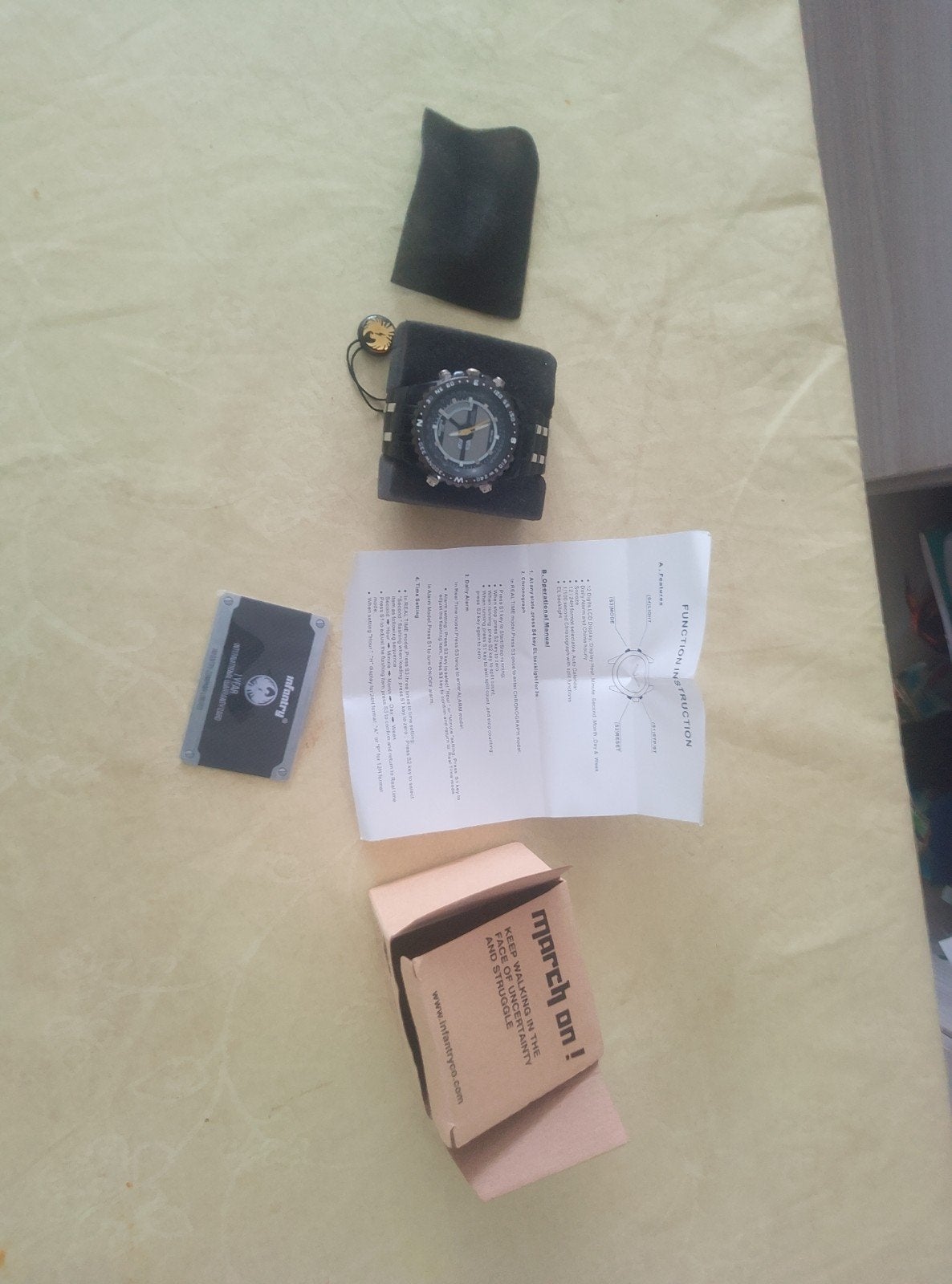 2 montres d'infanterie, Enlèvement, Neuf, Appareils