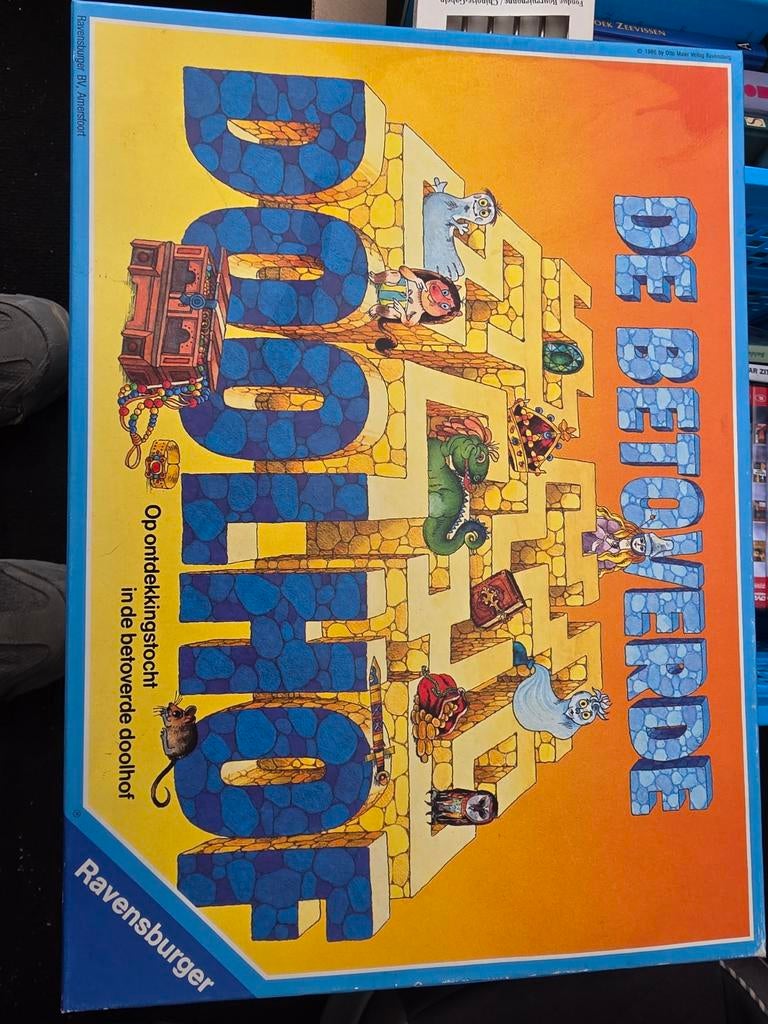 Spel doolhof, Hobby en Vrije tijd, Gezelschapsspellen | Bordspellen, Ophalen of Verzenden