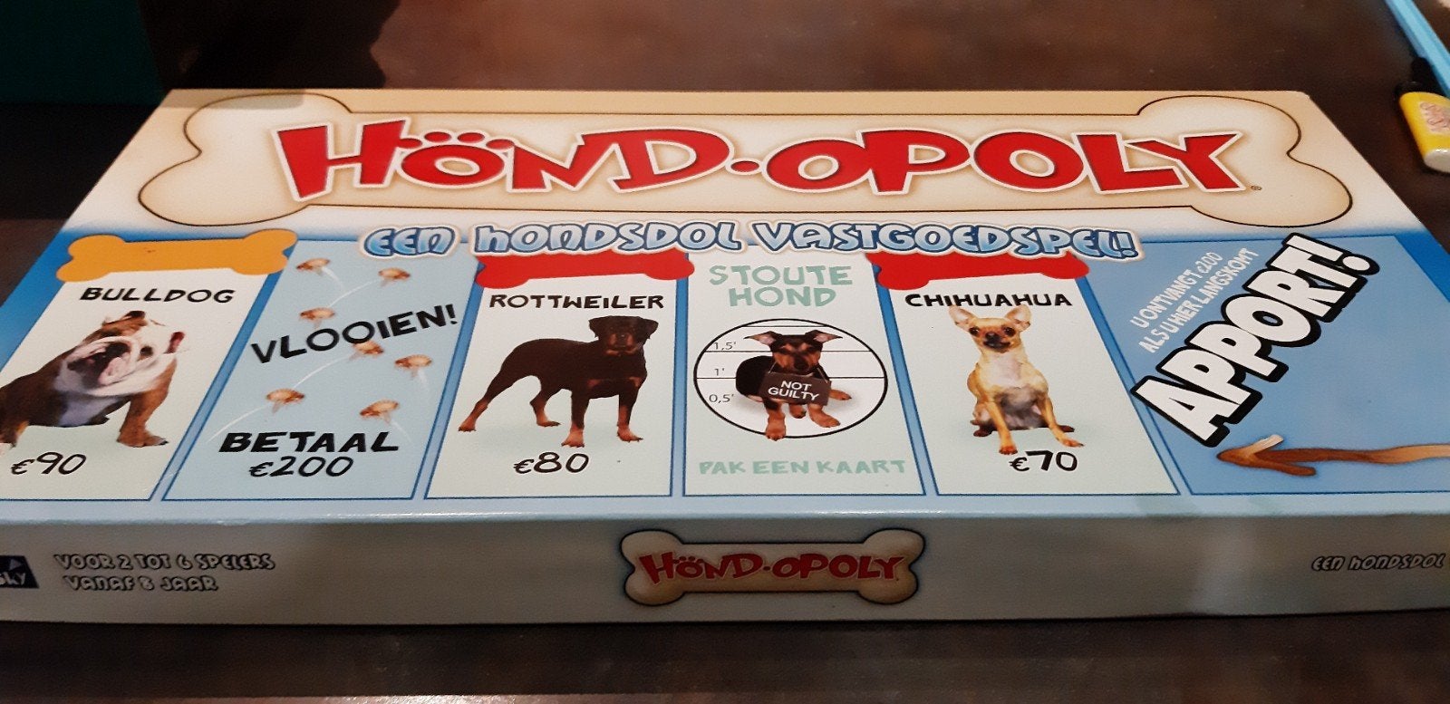 Hond mOnopoly, Ophalen