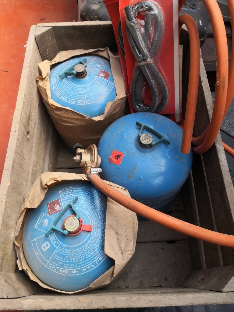 campinggas, Caravans en Kamperen, Ophalen, Zo goed als nieuw