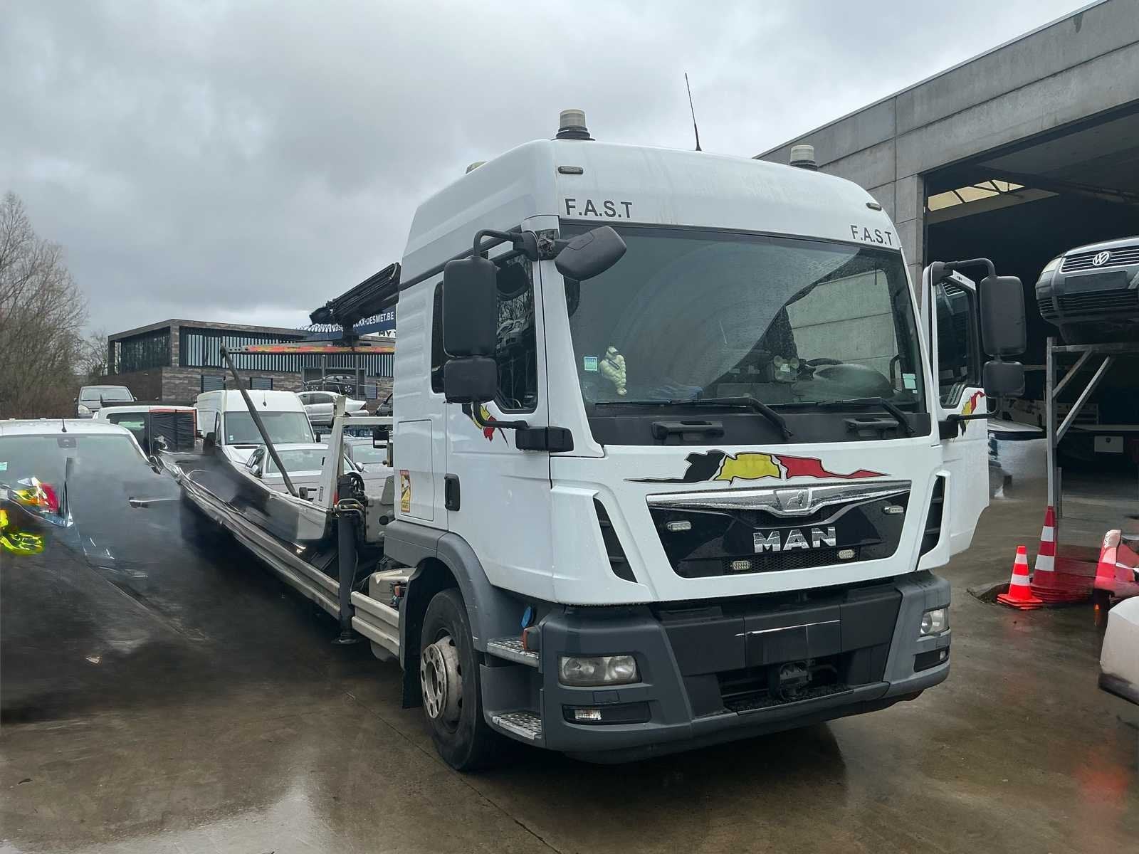 2014 MAN TGM 13.250 Takelvrachtwagen/ depannage, Overige brandstoffen, Bedrijf, Aanhangers en Opleggers, Te koop