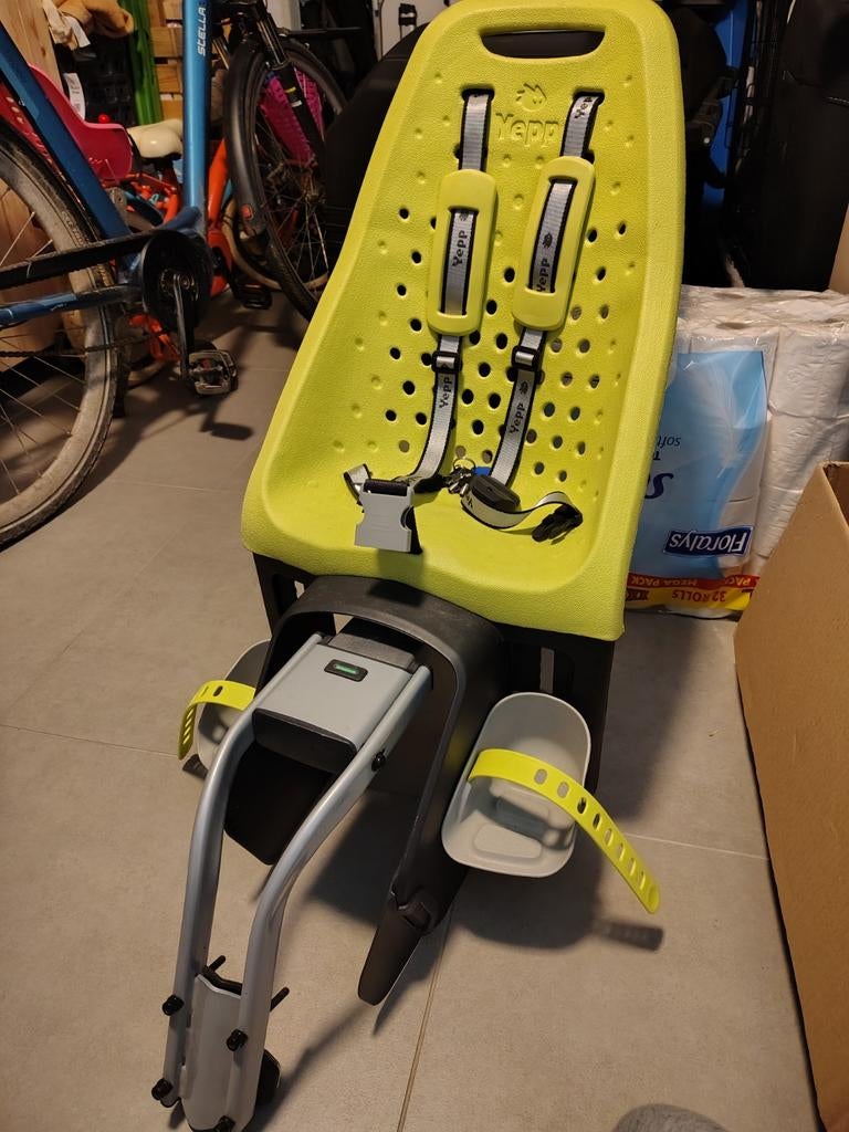Yelp fietsstoeltje, Enlèvement
