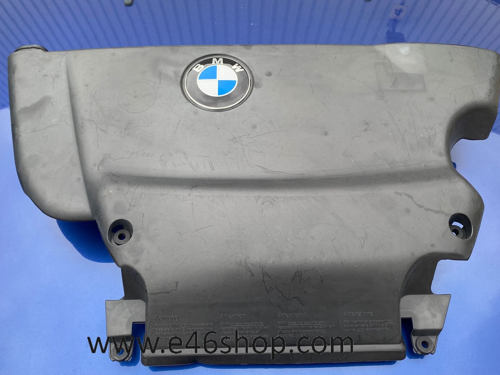 AFDEKPLAAT MOTOR BMW E46 DIESEL NIEUW OE 13717786529, -, -, Nieuw, Ophalen of Verzenden