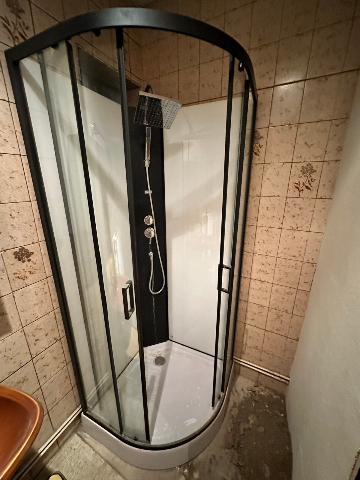 Complete douche cabine 80x80, Enlèvement, Comme neuf