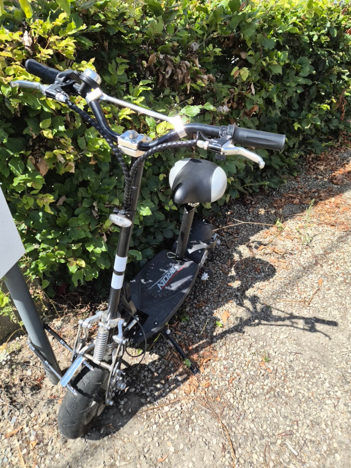 trotinette electrique, Enlèvement