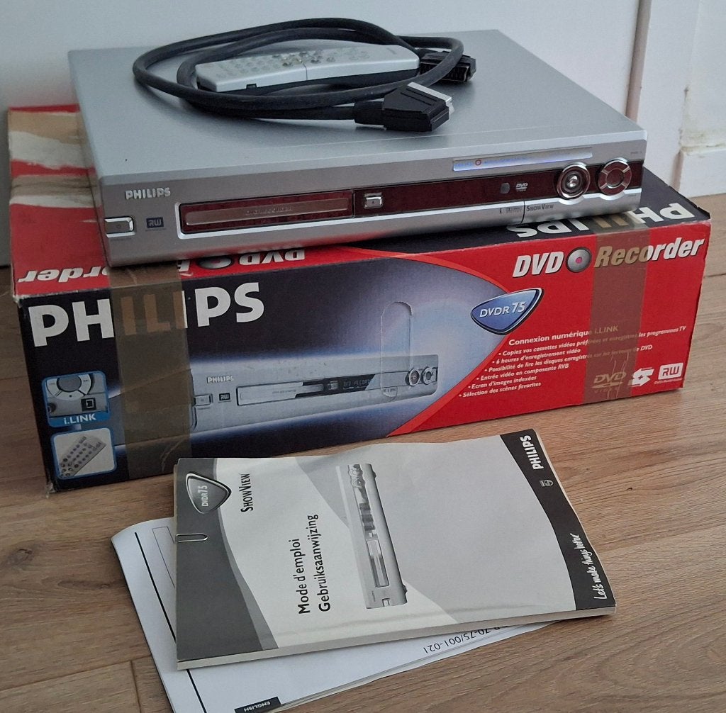 ENREGISTREUR DVD RECORDER PHILIPS  DVDR75, Enlèvement, Utilisé, Enregistreur DVD, Philips
