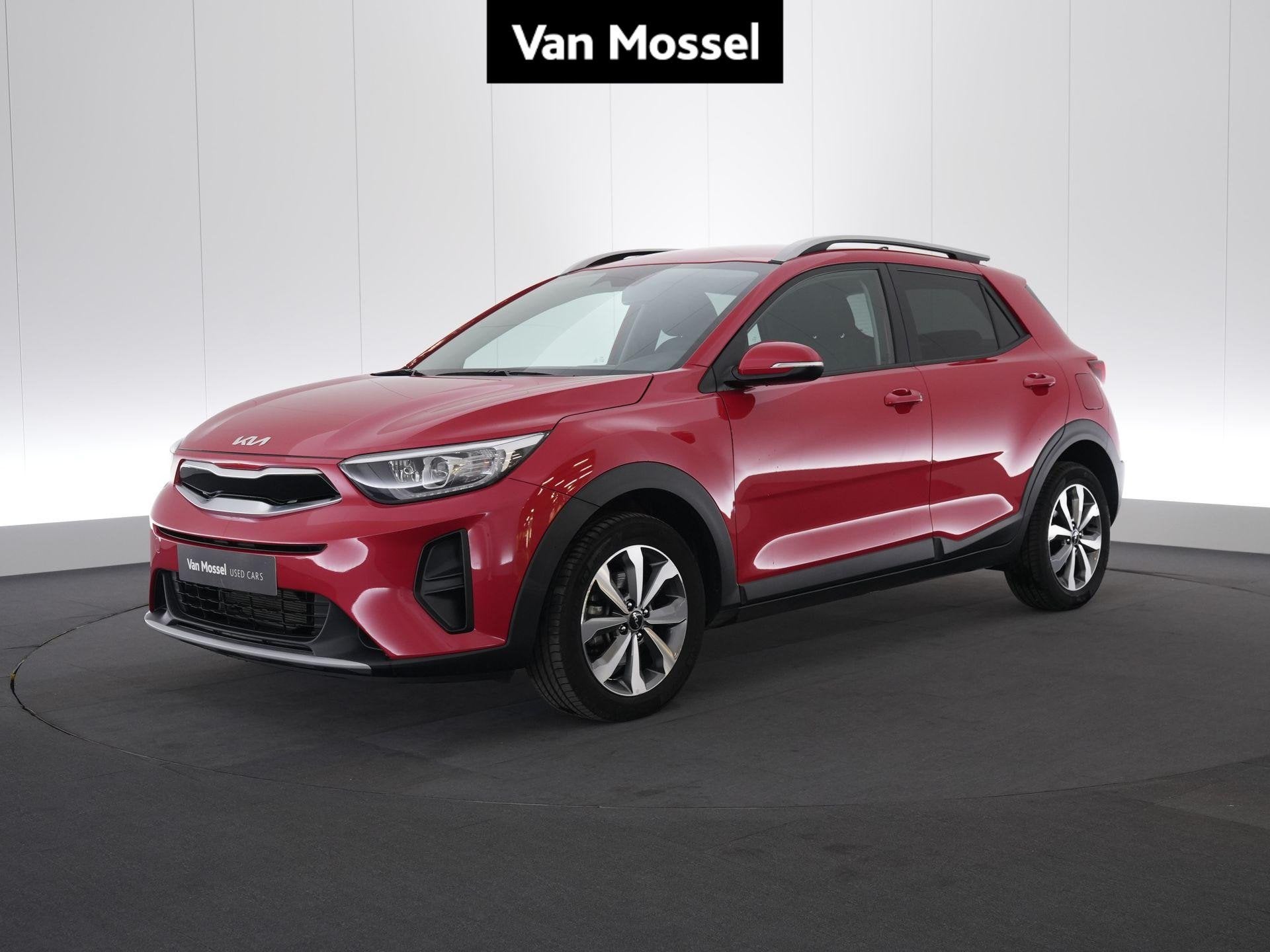Kia Stonic 1.0 T 100 Pulse, Autos, Kia, Rouge, Entreprise, Boîte manuelle, Entretenue par le concessionnaire