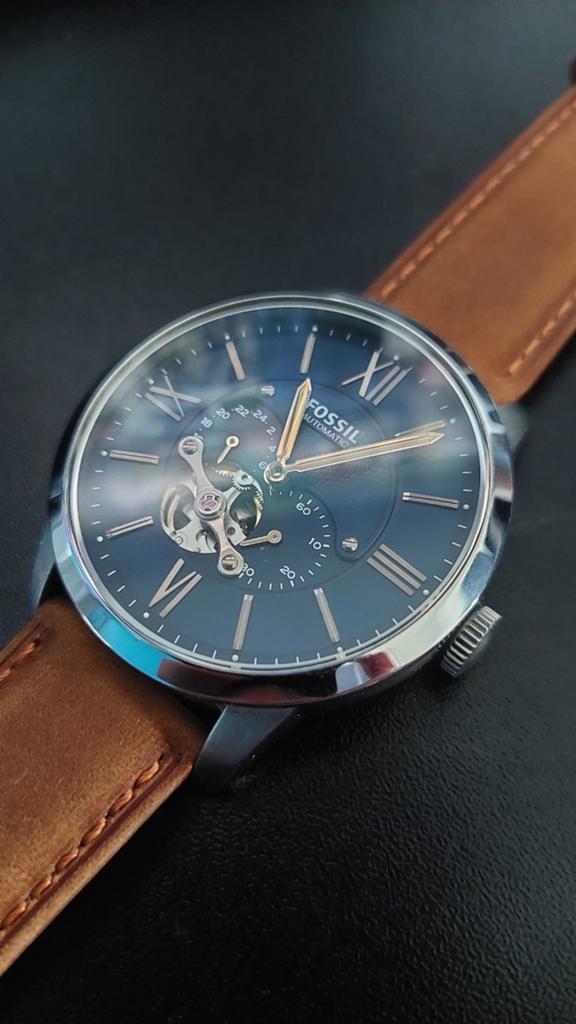 Montre automatique Fossil Townsman ME3110 pour hommes — 4, Bijoux, Sacs & Beauté, Enlèvement ou Envoi