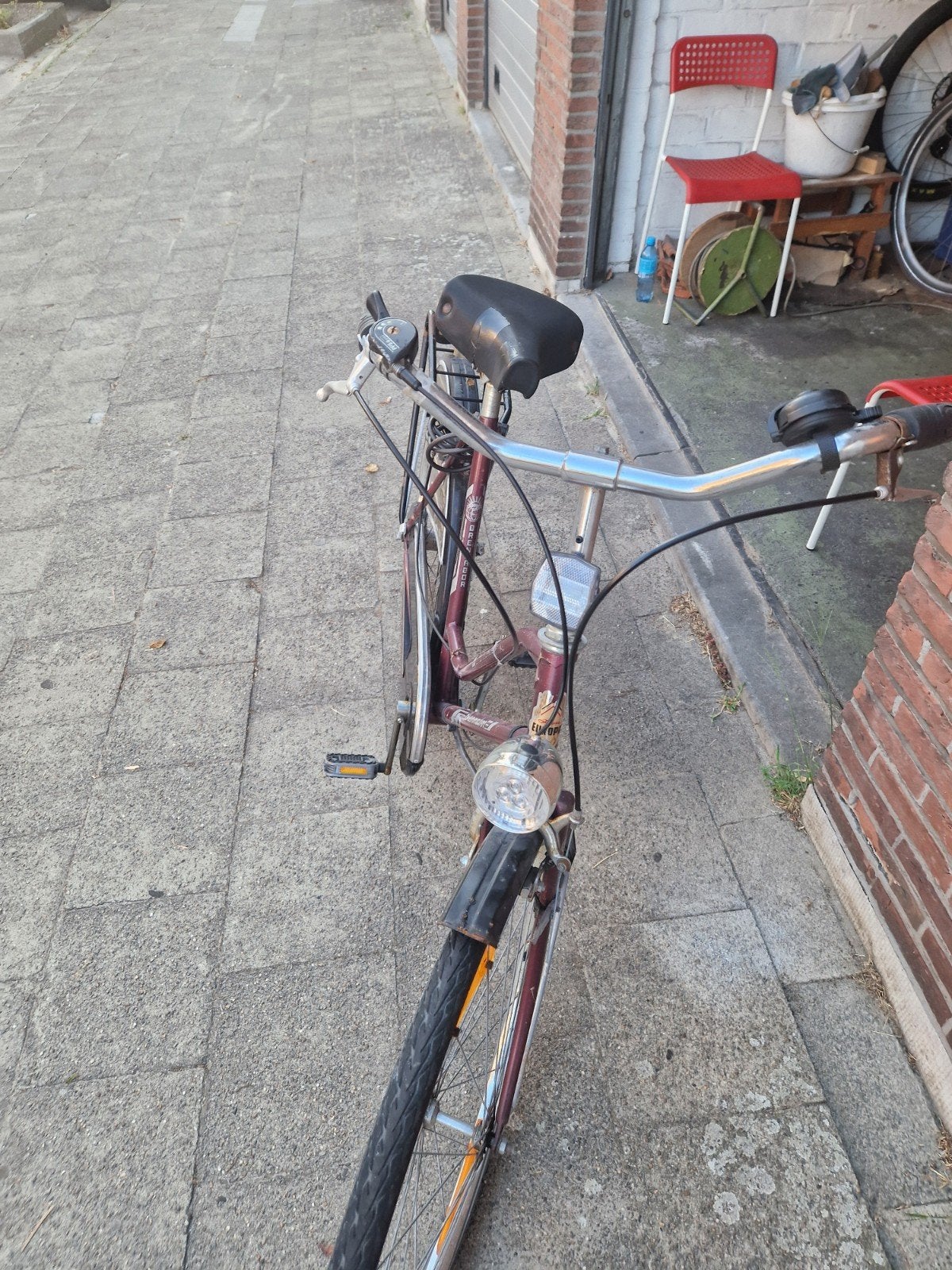 damesfiets, Fietsen en Brommers, Ophalen
