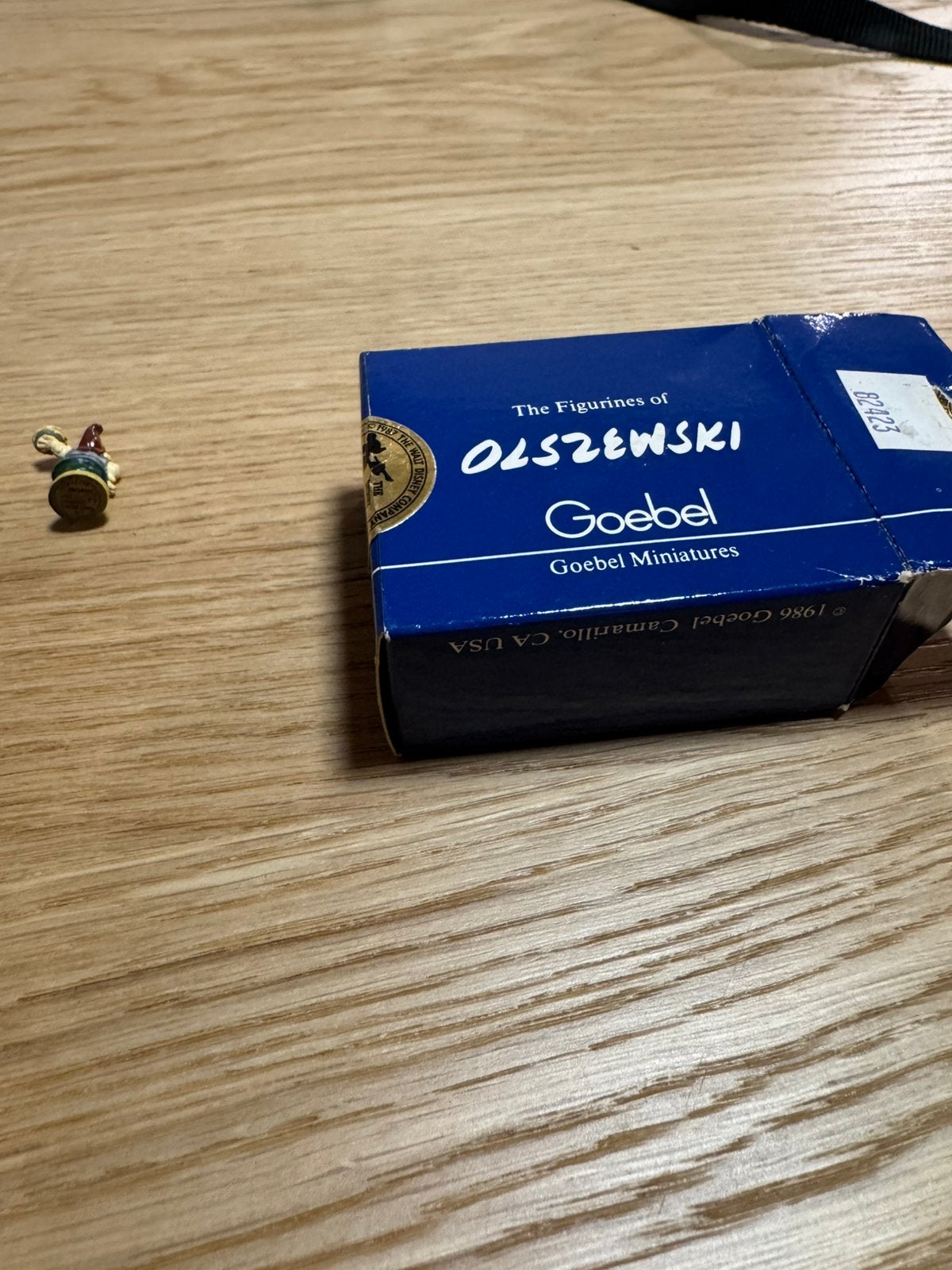 Goebel Olszewski Disney miniatuur – 1987 – originele doos, Antiek en Kunst, Ophalen of Verzenden