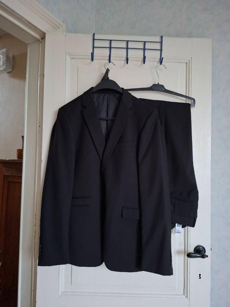 Costume noir WE - Taille 48/50, Vêtements | Hommes, Costumes & Vestes, WE, Comme neuf, Enlèvement, Taille 48/50 (M)