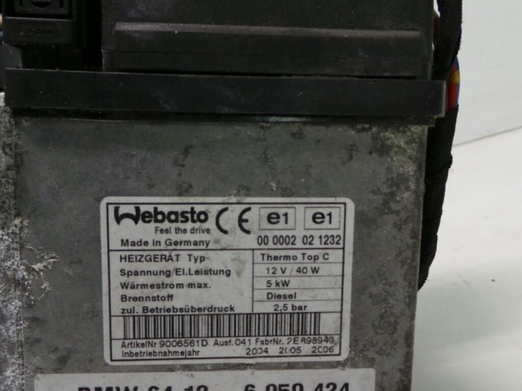 BMW 7 SERIES STANDKACHEL 2003, Enlèvement ou Envoi, Utilisé, Stiba membre