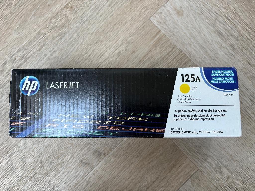 Nieuwe originele toner HP CB542A (HP 125A) dichte tonerzak, Ophalen of Verzenden, Nieuw, Toner, HP ORIGINAL