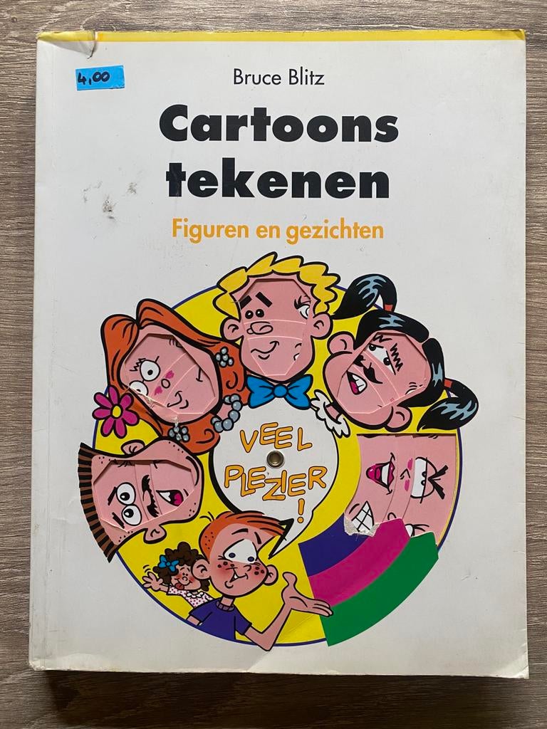 🔥 Boek Cartoon tekenen, Ophalen of Verzenden, Gebruikt