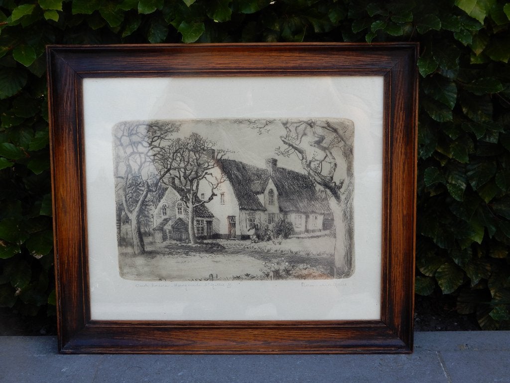Gravure de Romain Malfliet, Enlèvement, Eau-forte