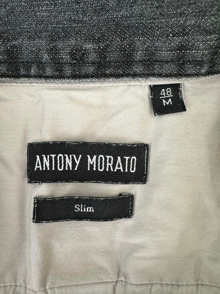 Chemise de costume exclusive d'Antony Morato en parfait état, Enlèvement ou Envoi, Comme neuf, Beige, Tour de cou 39/40 (M)